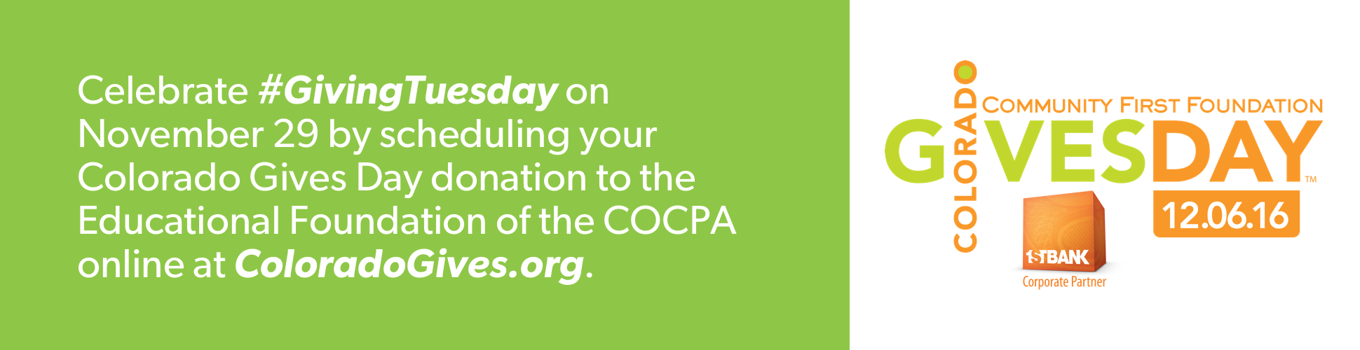 2016 Colorado Gives Day 2016 Colorado Gives Day